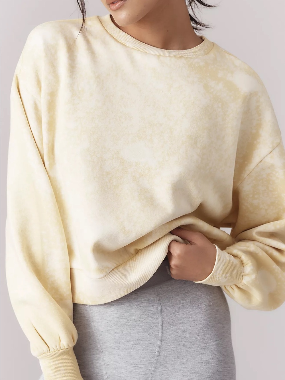 Anthropologie Daily Practice Oh So Good Graphic Sweatshirt
